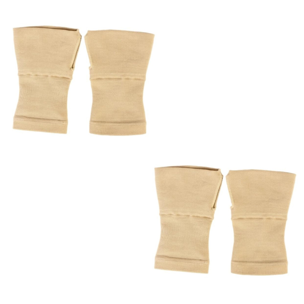 Hkhbjs Beige 2Pcs For Arthritis Joint Pain And Thumb Support For Sprains Bracer