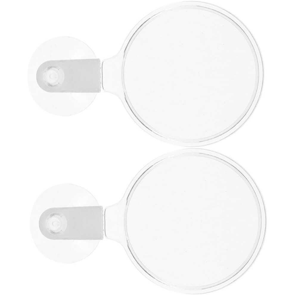 Hkhbjs 2Pcs Acrylic Suction Cup Magnifying Glass For Aquarium Fish Tank, Small Plant And Animal Viewer