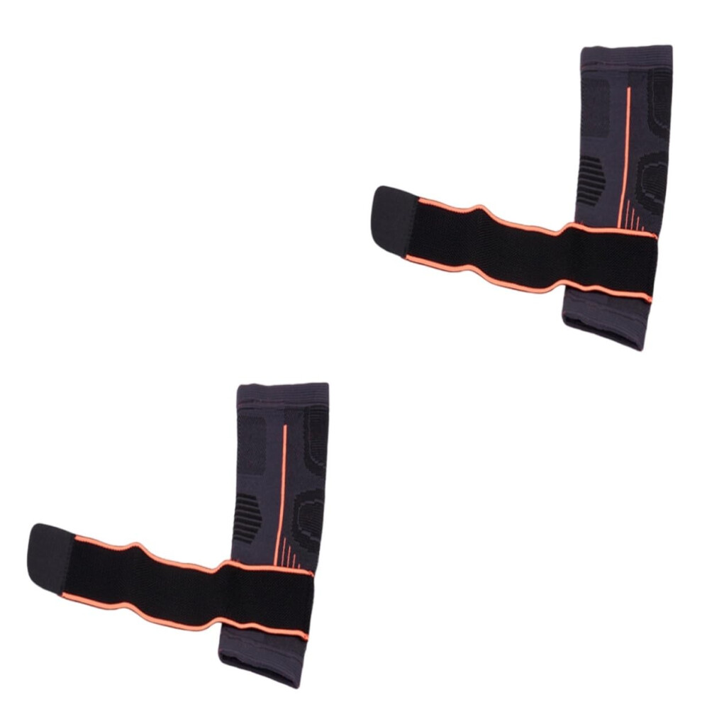 Hkhbjs 2Pcs Adjustable Elbow Arm Guard Protective Gear Arm Pads