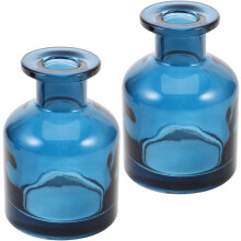 Stück nachfüllbare Aromadiffusorflaschen aus Glas, leere Behälter für Duftstäbchen, ätherische Öle und Parfüm
