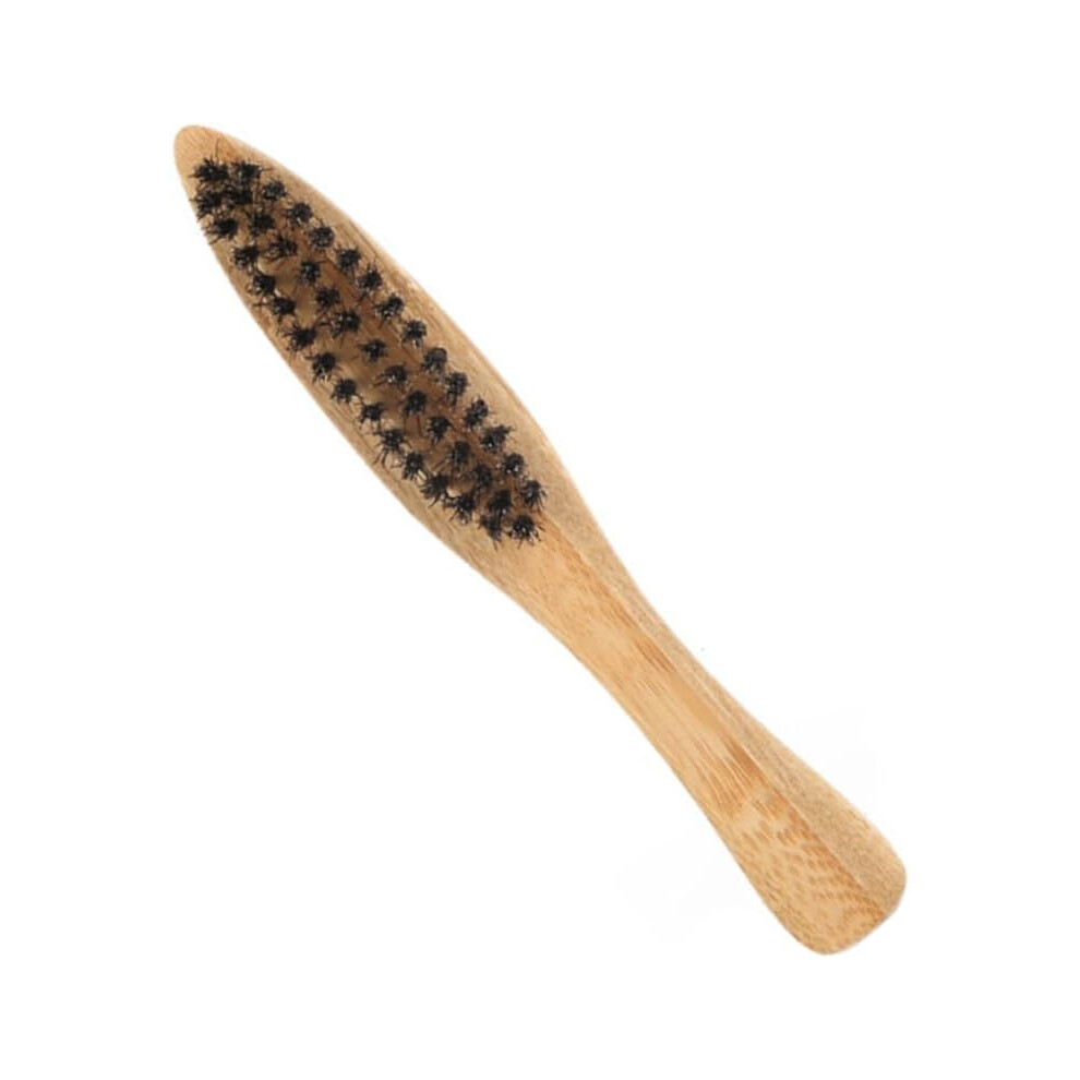 Hkhbjs Men's Beard Brush Set 2 Pack Bristle Facial Brush For Styling Portable Body Perfect