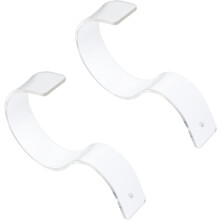 2 Stück Acryl-Gürtelständer, Präsentationsständer, Gürtelaufhänger, Organizer-Halter für Zuhause und Geschäft