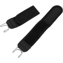 2 Stück elastische Taillengürtel ohne Schnalle mit Metallhaken, verstellbar und dehnbar, ohne Schnalle