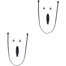 2 conjuntos Música redução de ruído fones de ouvido Dormir ronco fones de ouvido Viagem fones de ouvido