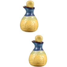 2 Sets ätherische Ölflaschenverschlüsse aus Keramik, Tropfflaschen, Aromatherapie