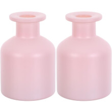 2 stuks lege glazen aromadiffuserflessen met rietjes voor huisdecoratie, spa-gebruik en etherische oliën