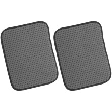 2 graue Mikrofaser-Polierpads für Bowling-Zubehör zur Pflege der Balloberfläche und der Ausrüstung
