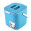 Desktop Trash Can 20x16.6x17.1cm Wet Dry Separation Light Blue 2