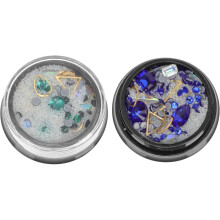 Nagelaufkleber, Maniküre-Diamantdekor, Strass-Maniküre-Schmuck, Nagelzubehör