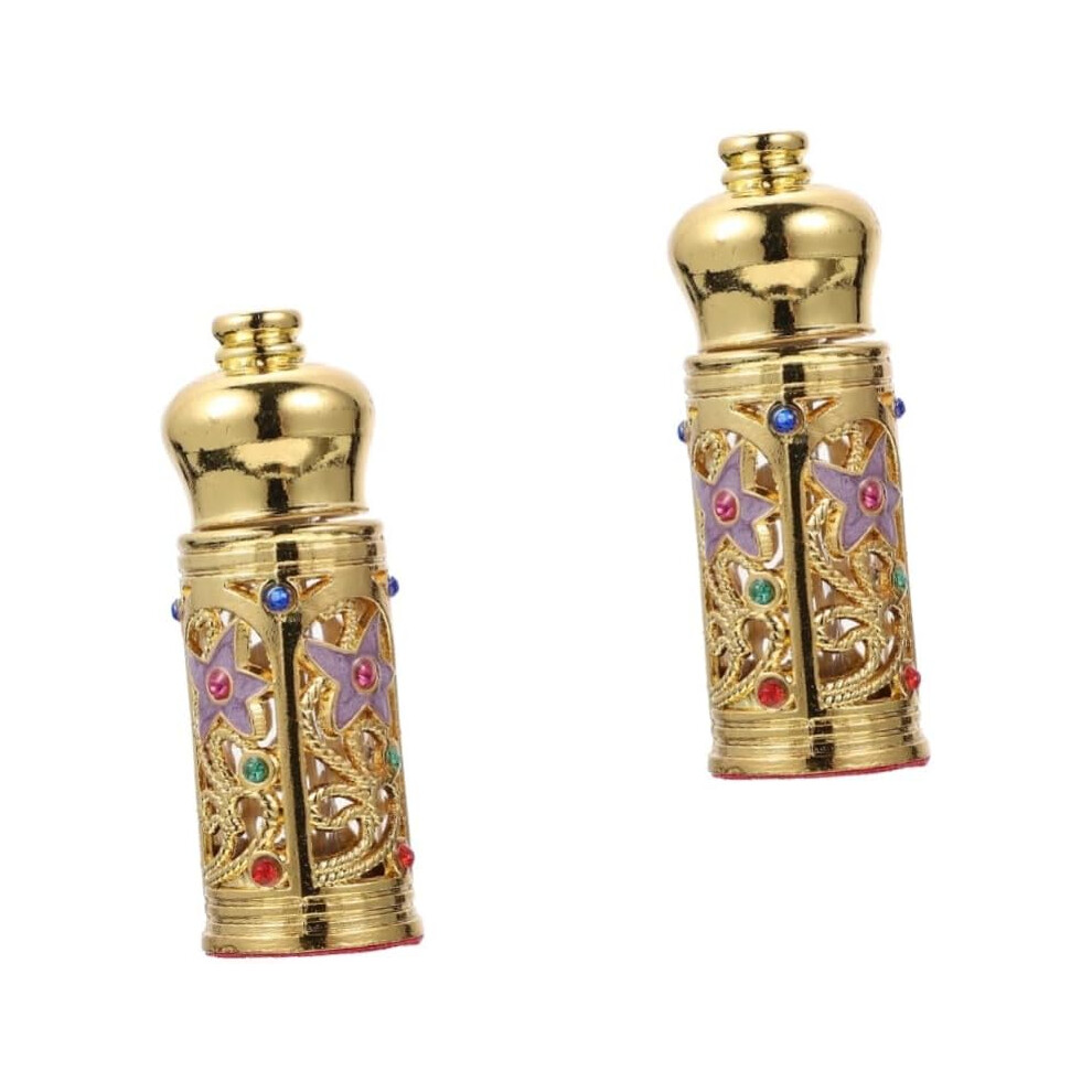 Hkhbjs 2Pcs Perfume Bottle Middle East Essence Bottle For Decor For Arabic Perfume