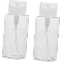 Stück leere Pumpflaschen für Make-up-Entferner aus PETG-Material, geeignet für Nagellackentferner und Kosmetikartikel