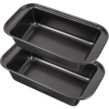 Lot de 2 moules à gâteaux antiadhésifs Maifan en pierre, fabriqués en acier au carbone