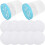 2Pcs Home Moisture Absorber Empty Box with 10 Waterproof Breathable Membranes Replacement Moisture Absorber 1