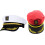 2 cappelli da capitano ricamati, cappello da marinaio per esterni, per cosplay da capitano e per la barca. 1