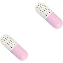 Lot de 2 capsules absorbant l'humidité pour chaussures, outil de déshumidification pour tiroirs.