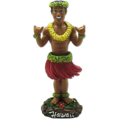 Muñeco de Salpicadero KC Hawaii Shaka Hula Boy 4"