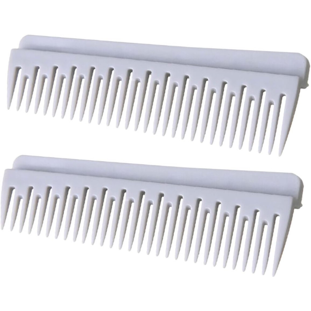 Hkhbjs Unisex 2Pcs Hairdressing Combs Scalp Comb Detangler Brush For Hair Cutting Salon Tools