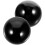 Black Obsidian Crystal Balls Stress Relief Spheres 2pcs Lightweight Compact 1