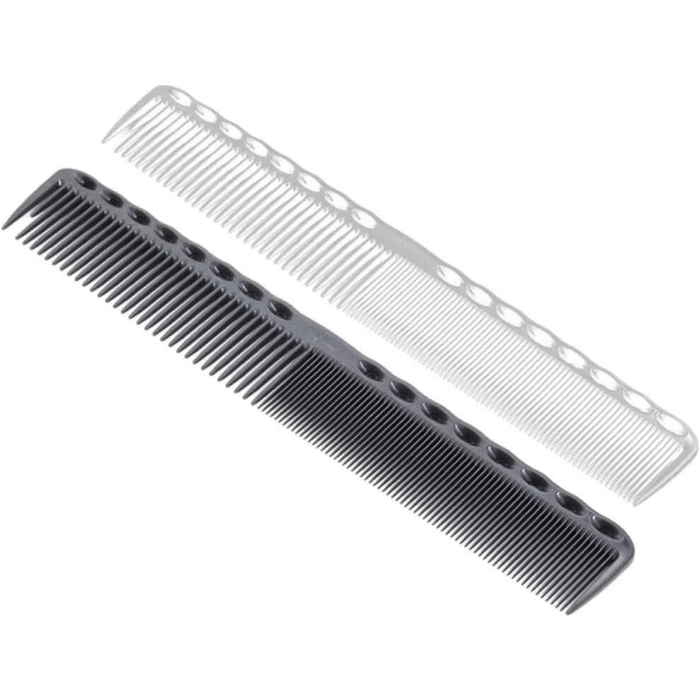 Hkhbjs Unisex Black/White Hair Straightening Comb Brush Set Plastic Comb Women's Hair Styling Tool Salon