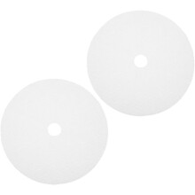 2pcs Dehydrator Silicone Pad Silicone Mat for Food Dryer round Nonstick Lightweight White Sheets