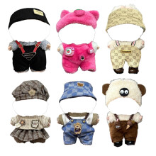 Clothes for Labooboo 17cm Dolls - 6 Set Clothes for 6.7 Inch Dolls, Premium Stylish Outfit with Accessories for Play & Display(No Doll) (SET1)