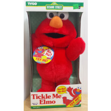 Poupée en Peluche Tickle Me Elmo Original 1995 Vintage par Tyco