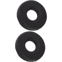 2 Stück Donut-Kissen für Steißbeinschmerzen, Druckstellenkissen, bequeme Sitzstütze, zufällige Farbe