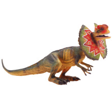 Gemini&Genius Dilophosaurus Actionfigur Dinosaurier Welt Dino Park Spielzeug Grün Wissenschaft Bildungsrealistisch Design Dinosaurierfigur