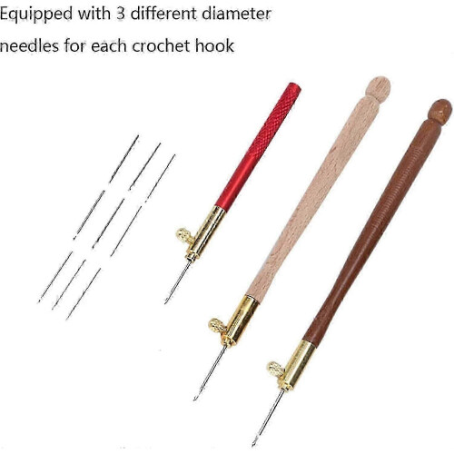 2026 9 Needles Embroidery Crochet Hook for DIY Craft and Sewing Projects 2