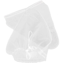 2 Stück Nussmilchbeutel, feinmaschiger Filterbeutel, 9,8 x 9,8 Zoll, Nylon, schnelle Flüssigkeitsfiltration, vielseitig einsetzbar