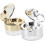 2pcs Empty Loose Powder Makeup Container Puff and Mirror Portable Refillable Powder Case 1