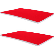 2 Stück Ohrring-Tablett-Schwammkissen, Schmuckkästchen-Einsätze, kratzfeste Ohrring-Präsentationskissen