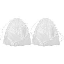2 staubdichte Aufbewahrungsbeutel für Handtaschen, Satin-Staubschutzhüllen, Reise-Kleidungsorganizer