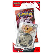 Pokemon TCG Scarlet & Violet Destined Rival Booster Pack met Munt en Promo Kaart (Eevee)