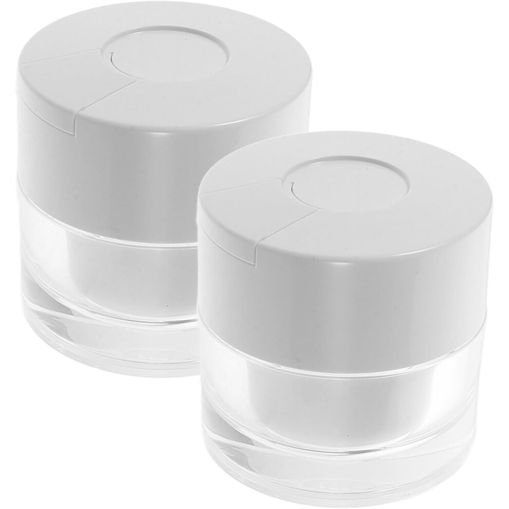 Hkhbjs Cream 2Pcs Facial Bottle Spoon Lids Travel Containers For Makeup Lotion Small Empty Jars For S