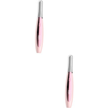 2 Stück tragbare, USB-wiederaufladbare Wimpernzange mit Heizfunktion für sofortiges Styling – praktisches Werkzeug