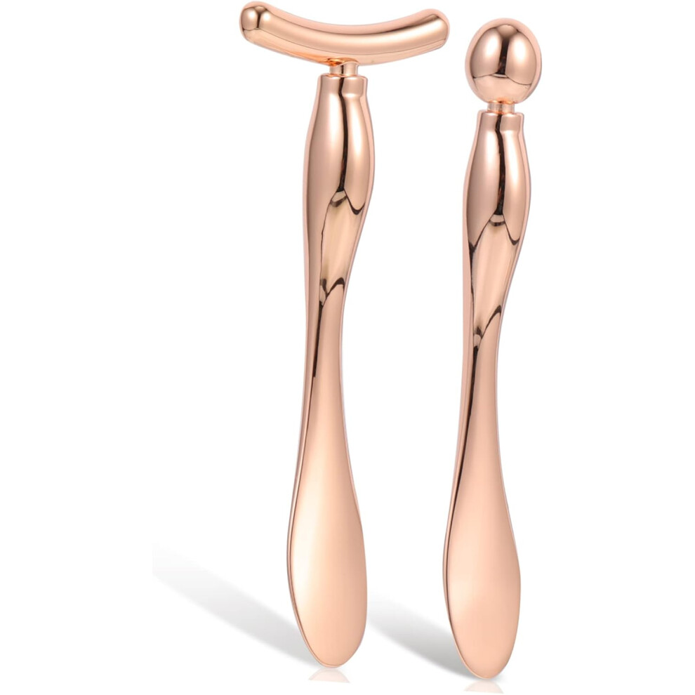 Hkhbjs Cream Zinc Alloy Eye Scoop Facial Mask Spoon 2Pcs Set 10Cm Metal Makeup Spatula Tool