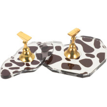 2 stk. kreative negleholdere, magnetiske negledisplaystativer for manikyrpraksis og designentusiaster