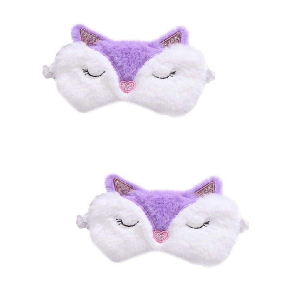 Hkhbjs 2Pcs Lightproof Eye Patch Soft Sleeping Eye Mask For Traveling For Airplane Naps