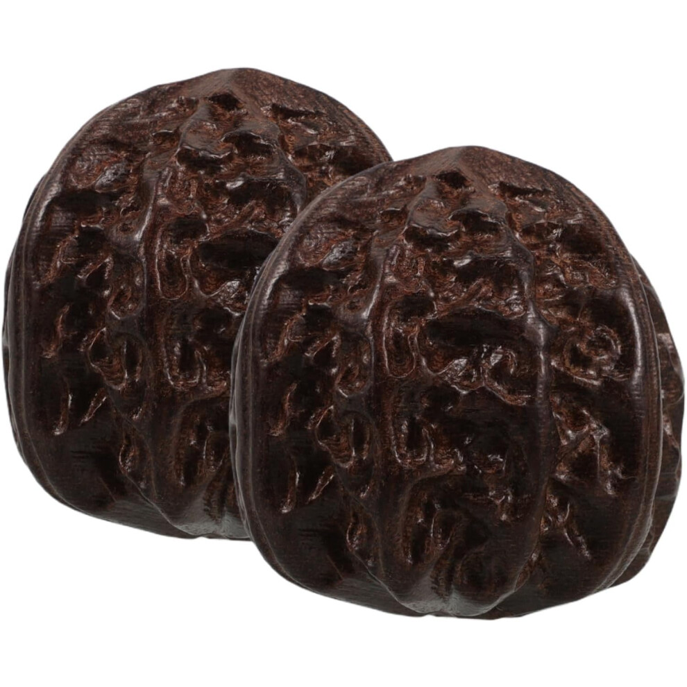 Hkhbjs 2Pcs Fitness Handball Exercise Balls For Seniors Adults Walnut Massaging Balls