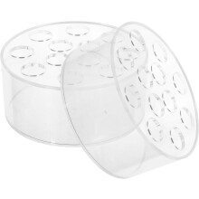 2 runde, poröse Blumenvasen für Tischdekorationen, Hochzeitsdekorationen und Blumenarrangements