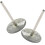 2pcs Nail Sandblasting Discs for Carbide Drill Bits Gel Remover Manicure Pedicure Tools 1