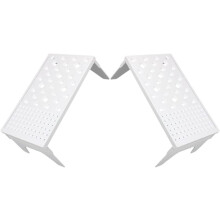 Lot de 2 supports à pâte à sécher pour la décoration de gâteaux, séchoir à fleurs en plastique à plusieurs niveaux
