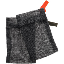 Juego de 2 bolsas de malla para jabón exfoliante en barra.