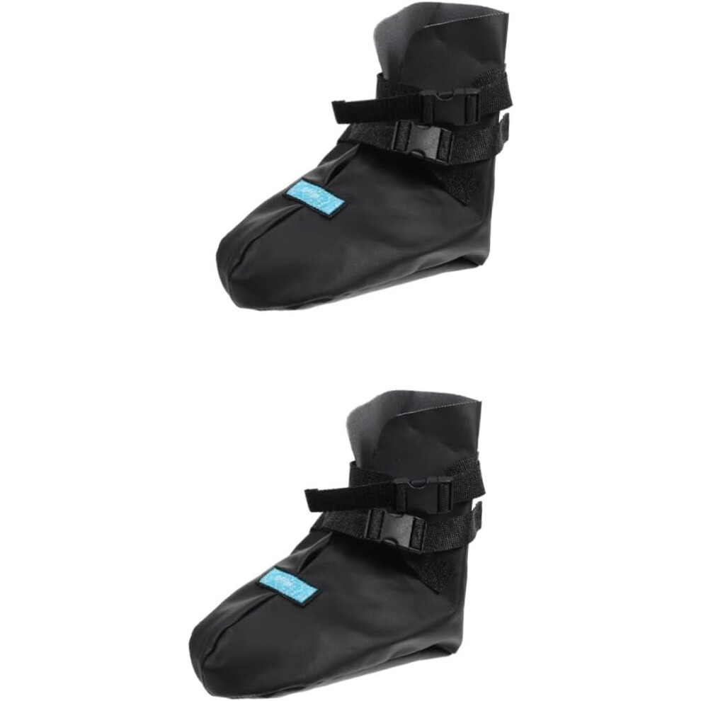 Hkhbjs Black 2Pcs Plaster Foot Cover Foot Protector For Broken Surgery And Ankle Medical Walking Shoes Cast Socks