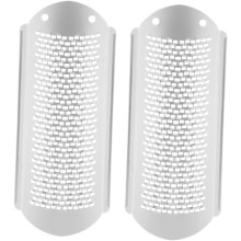 2pcs Stainless Steel Pumice Stone Foot Wash Board Heel Callus Remover Foot File Scraper for
