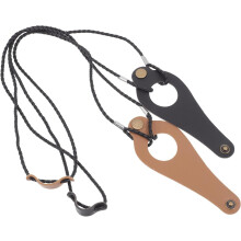 2 Stück Brillen-Aufhängeketten, rutschfester Brillenhalter im Retro-Stil aus PU für Outdoor-Sportarten, tragbares Brillenaccessoire