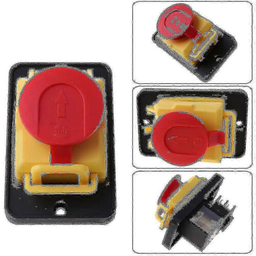 Waterproof Start Stop Pushbutton Switch Kjd12 4pin 250v 1