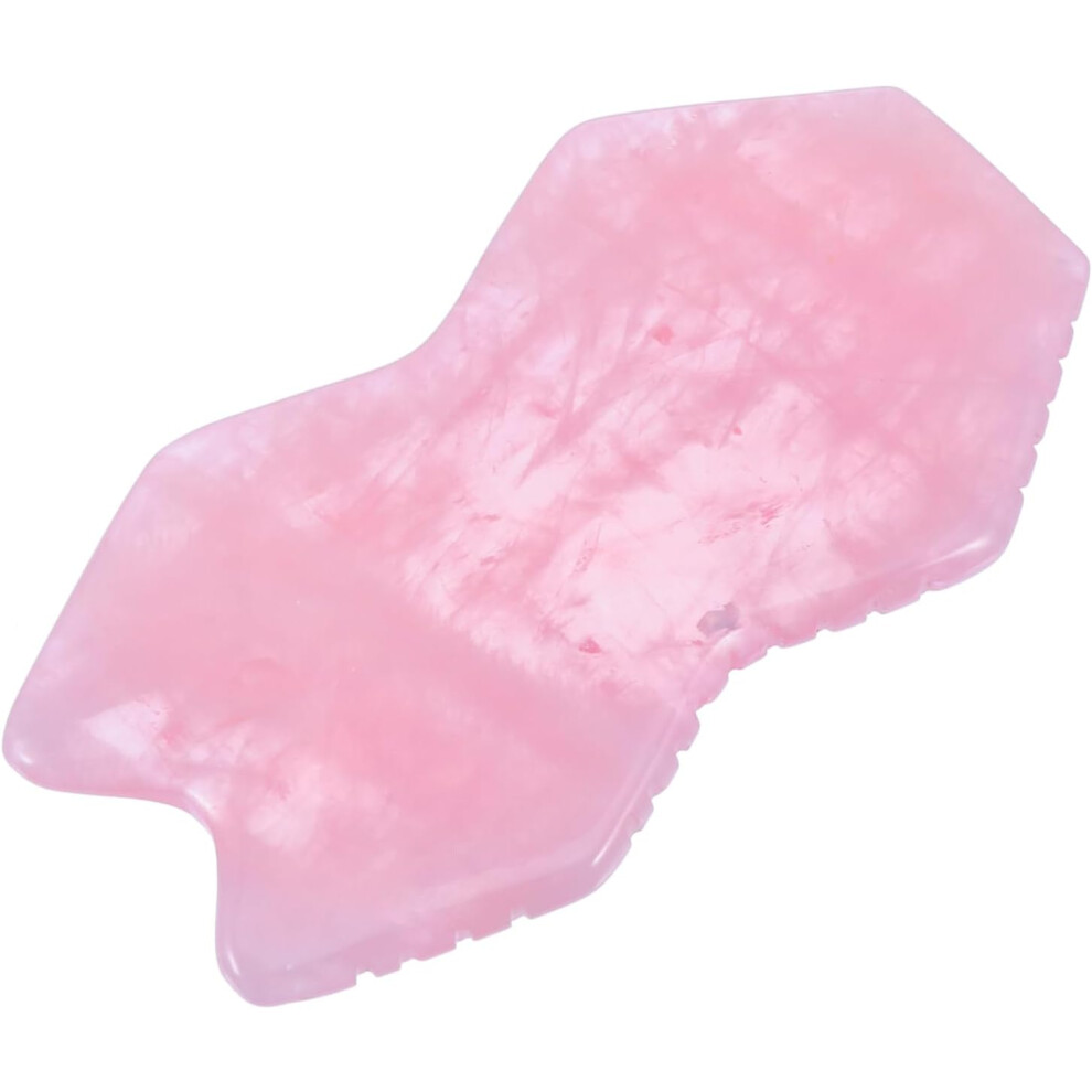 Hkhbjs 2Pcs Quartz Guasha Massage Tool For Cellulite And Jawline Portable Guasha Scraping Tool