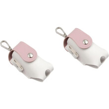 Lot de 2 sacs de rangement suspendus pour balles de golf, pochettes portables en PU pour balles de golf en extérieur